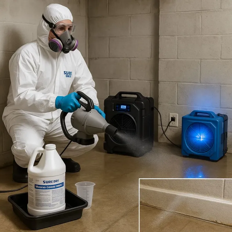 Sanitization and Odor Removal process in Kingston, PA